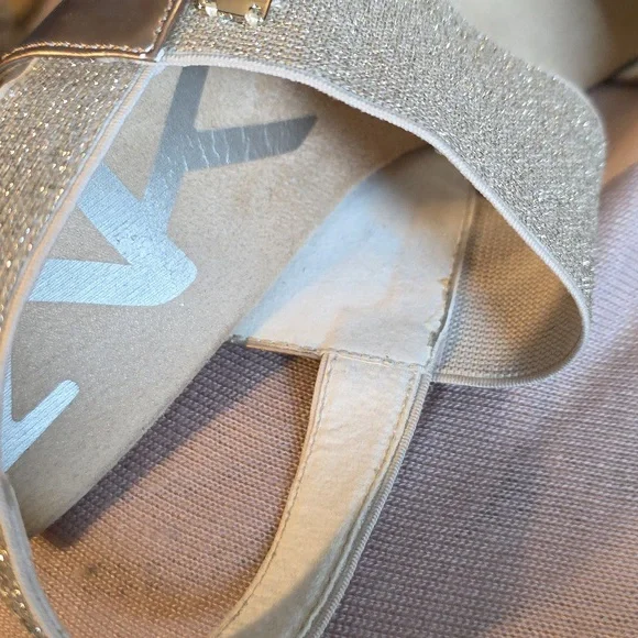 Anne Klein Women's Cream and Gold Sandals - Picture 6 of 6